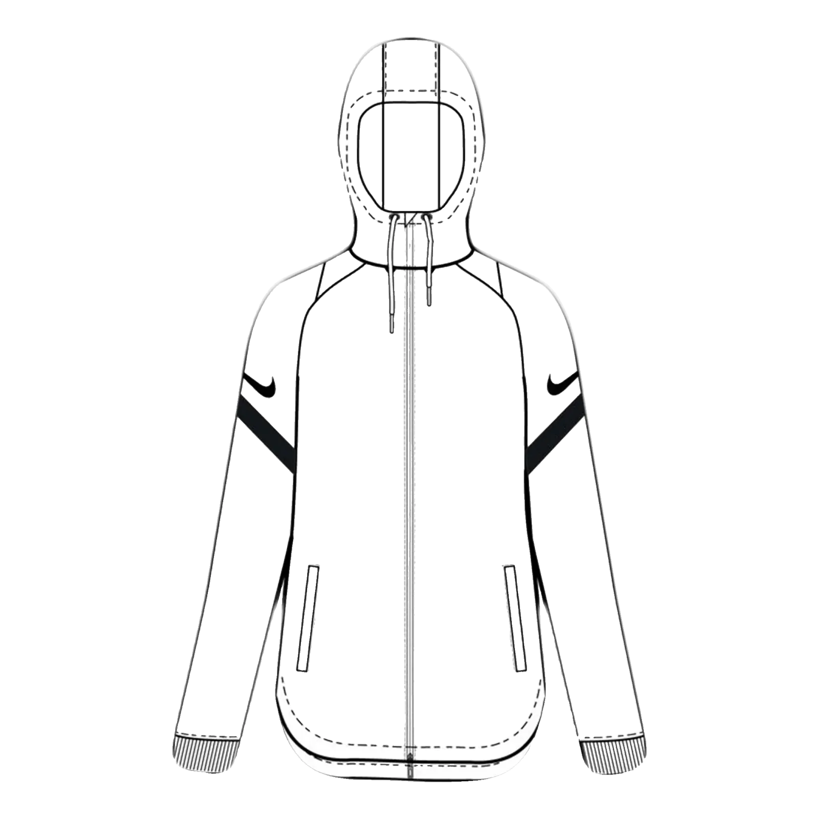 Veste à capuche full-zip Strike 21 Femme