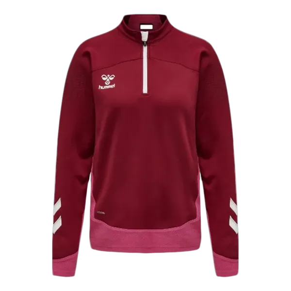 Sweat 1/4 zip HML Lead Femme