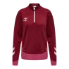 Sweat 1/4 zip HML Lead Femme