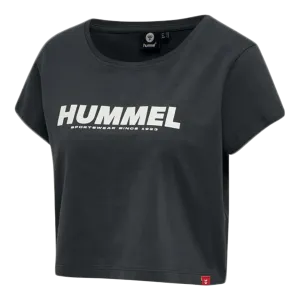 T-shirt Cropped HML Legacy Femme – Noir