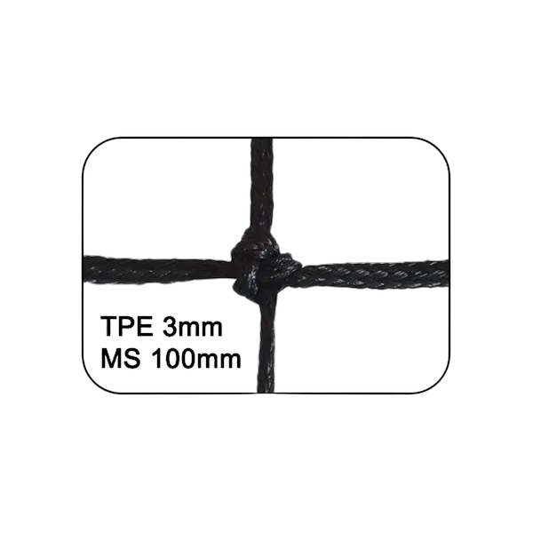 Filet de Volley Club 9.5x1 m 3 mm simple