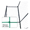 Filet sur mesure pour pare ballons Football (au m²) Vert