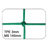 Filet sur mesure pour pare ballons Football (au m²) Vert