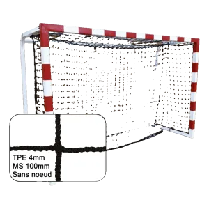 Filet de handball amortisseur PP Tressé 4mm