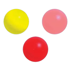 Lot de 3 buts fluo