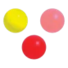 Lot de 3 buts fluo