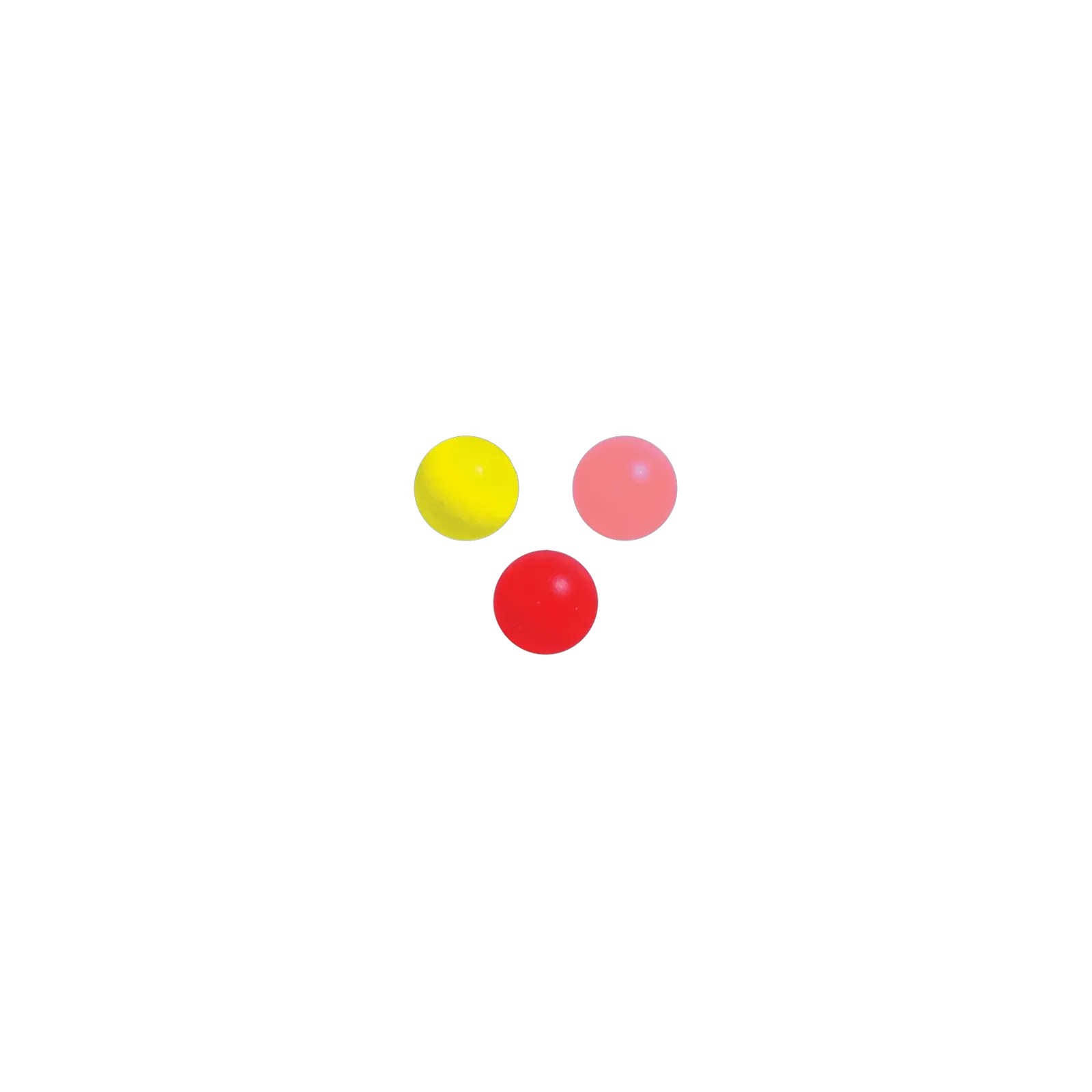 Lot de 3 buts fluo