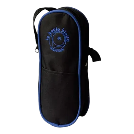 Sacoche Nylon Noire/bleue