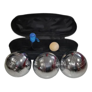 Boules de pétanque loisir + sacoche + 1 but