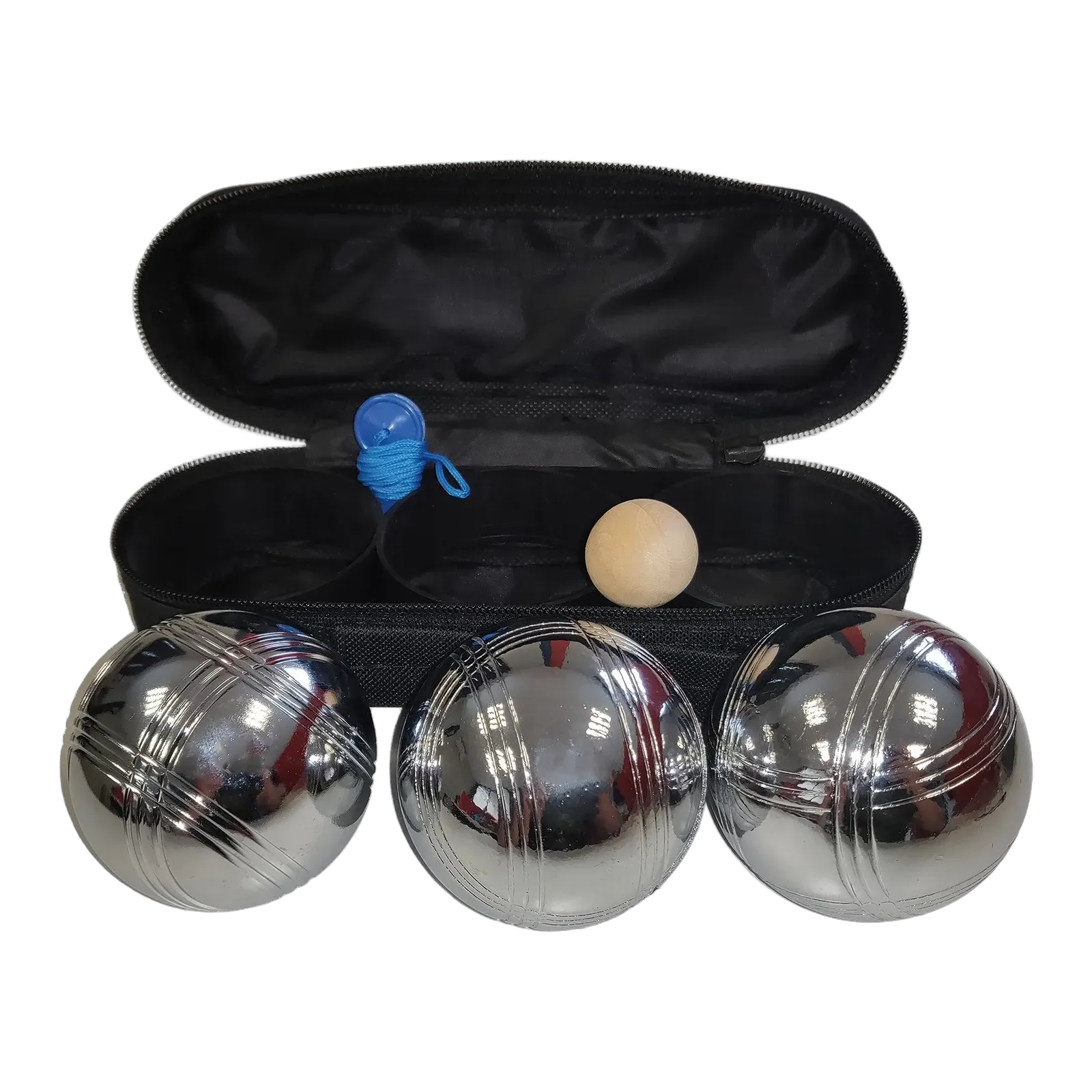 Boules de pétanque loisir + sacoche + 1 but