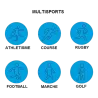 Semelles Sorbothane Full Strike