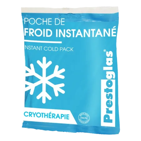 Compresse de froid instantané à usage unique