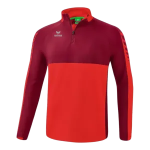 Sweat 1/4 zip d'entraînement Six Wings
