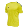 Jaune fluo/Bleu