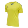 Jaune fluo/Bleu