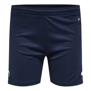 Short HmlCore XK Poly Femme – Marine/Blanc