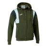 Olive/Blanc/Gris chiné foncé