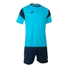 Turquoise fluo/Marine foncé