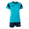 Turquoise fluo/Marine foncé