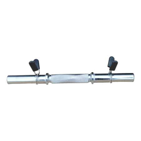 Barre d'haltères 2 kg + 2 stop disques