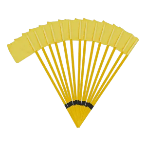 Lot de 14 poteaux de touche flexibles Rugby
