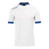 Blanc/Bleu roi