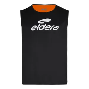 Chasuble Reversible Contact – Orange fluo/Noir