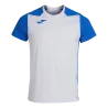 Blanc/Bleu roy