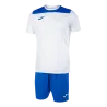Blanc/Bleu roy