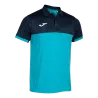 Turquoise fluo/Marine foncé