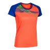 Orange foncé fluo/Bleu roy foncé