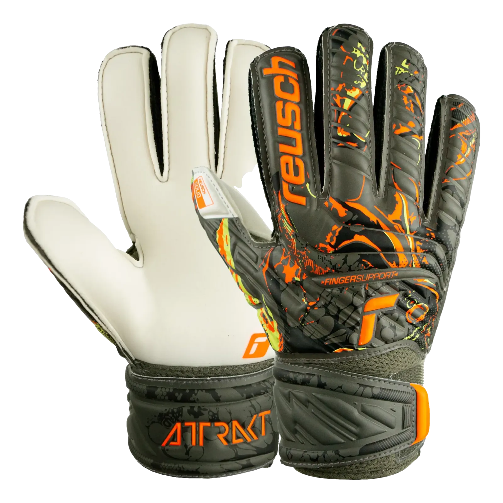 Gants de gardien Attrakt Solid Finger Support Jr