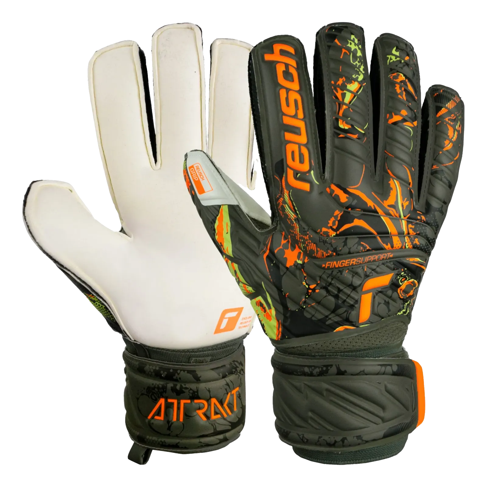 Gants de gardien Attrakt Grip Finger Support