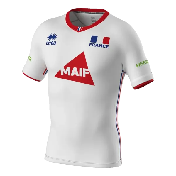 Maillot de match Officiel FFVB Blanc 2023