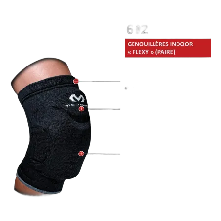 Genouillères Volley Flexy (par paire)