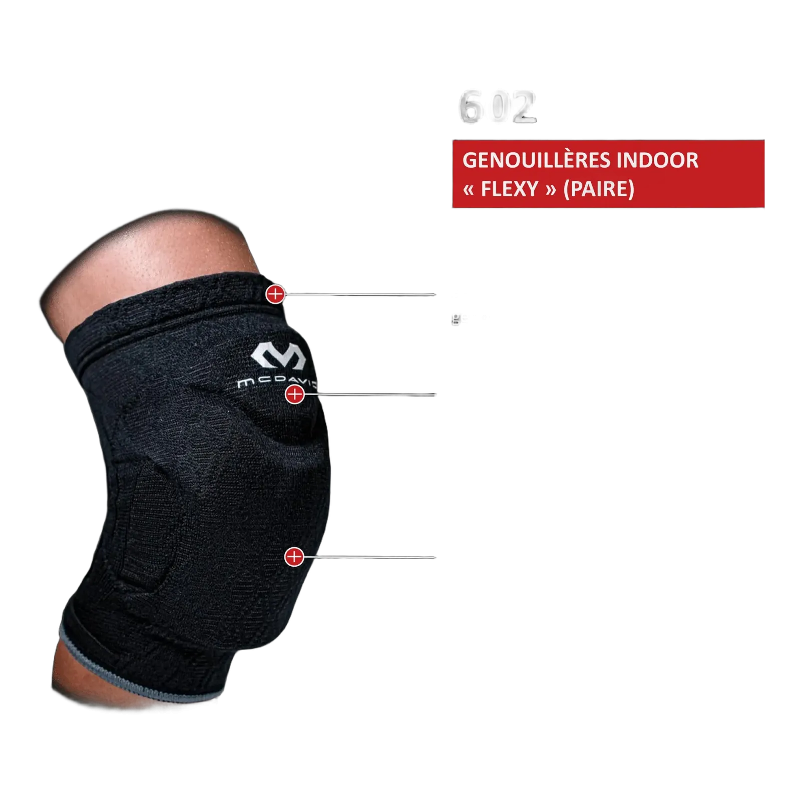Genouillères Volley Flexy (par paire)