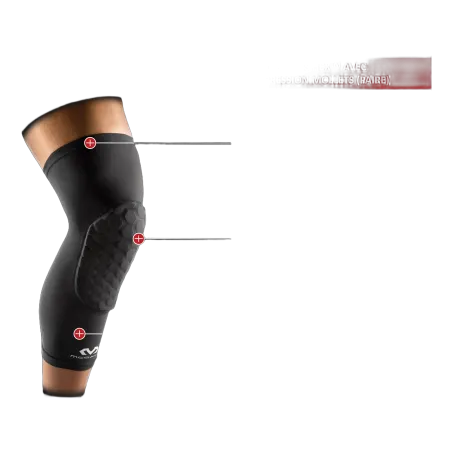 Genouillères Force Hex™ avec compression mollets (par paire)