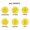 Semelles Sorbothane Double Strike