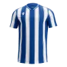 Bleu roy/Blanc