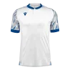 Blanc/Bleu roy