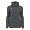 Anthracite/Bleu ciel fluo