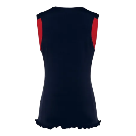 Maillot volley col V Mercury Femme