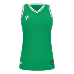 Maillot Tellurium Eco Femme – Vert/Blanc