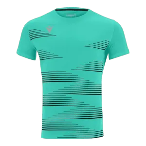 T-shirt Ivan – Turquoise/Noir