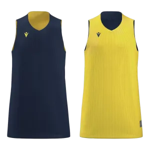 Maillot réversible Idaho – Marine/Jaune