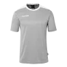Gris foncé chiné/Blanc