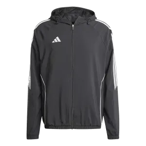 Veste à capuche Tiro 24 – Noir/Blanc