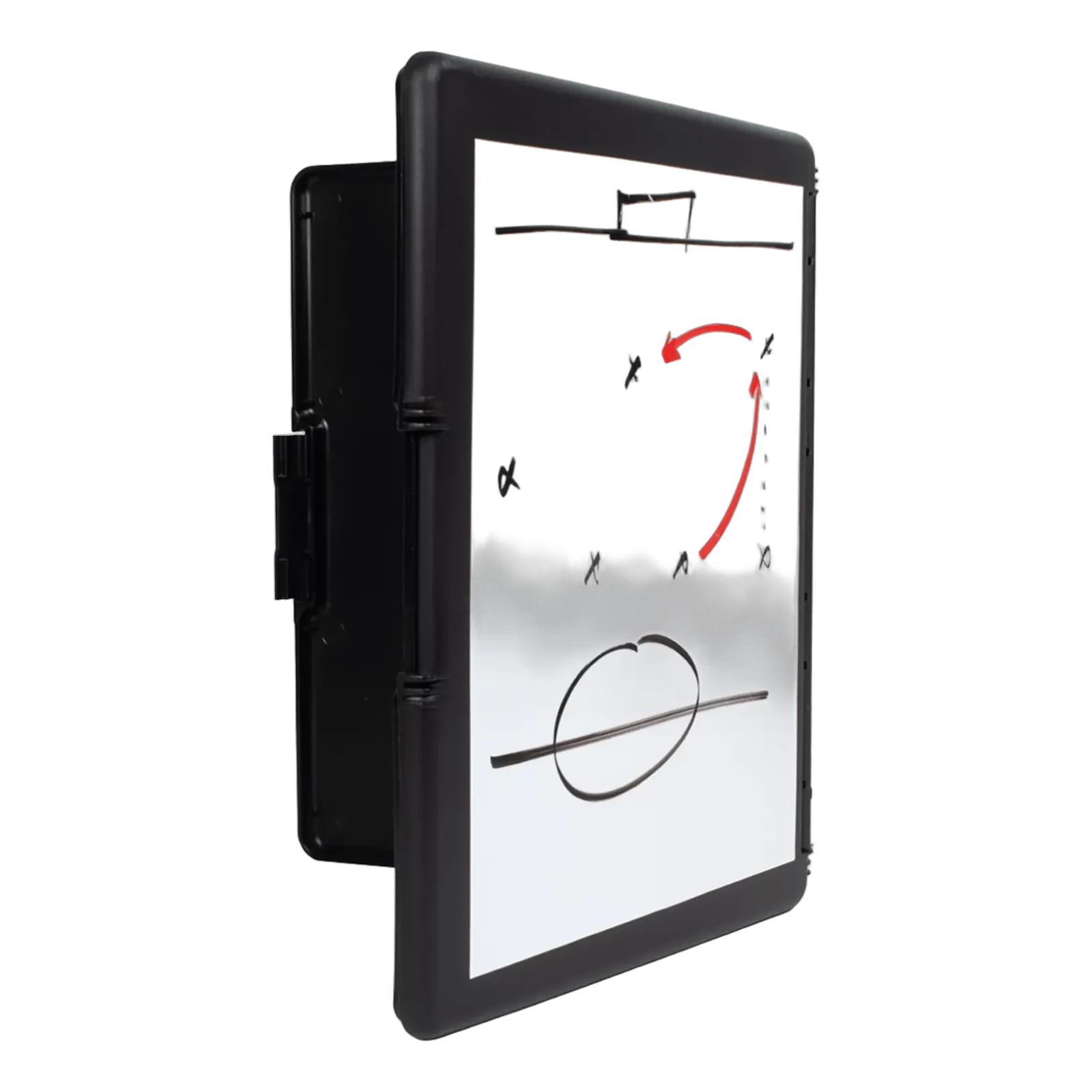 Porte-documents rigide avec face effaçable