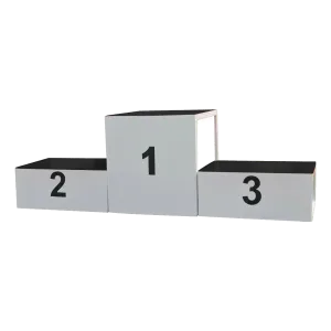 Podium multisport 3 places encastrable