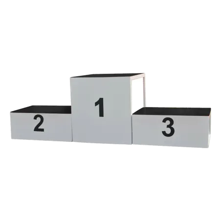Podium multisport 3 places encastrable